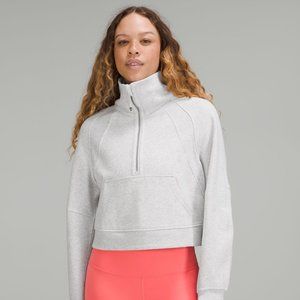 Scuba Oversized Funnel Neck Half Zip - new with tags